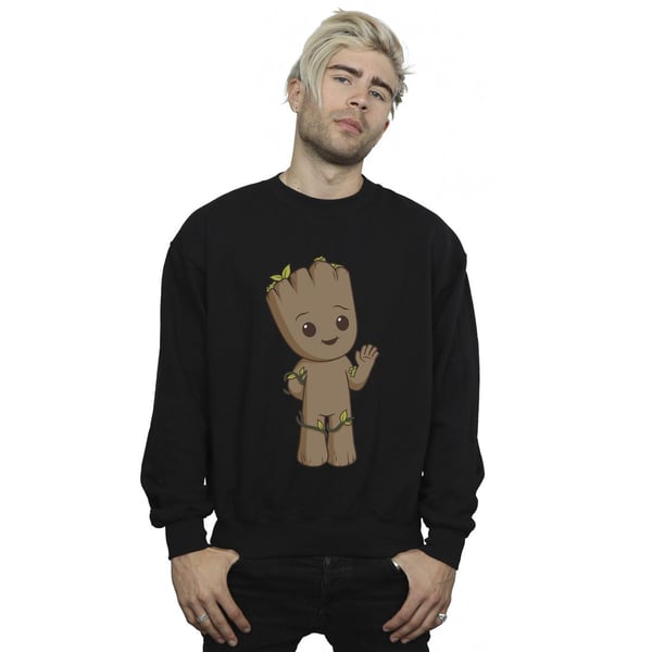 Marvel Mens I Am Groot Cute Groot Sweatshirt