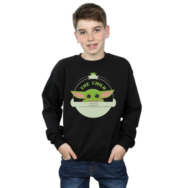 Star Wars Boys The Mandalorian The Child And Frog Sweatshirt