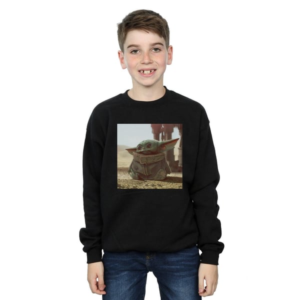 Star Wars Boys The Mandalorian The Child Scene Sweatshirt
