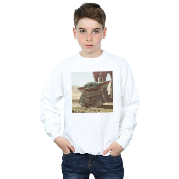 Star Wars Boys The Mandalorian The Child Scene Sweatshirt
