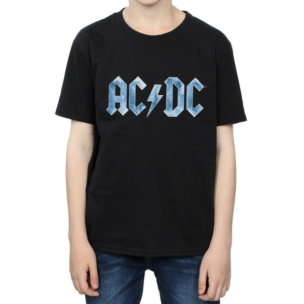AC/DC Boys Blue Ice Logo T-Shirt