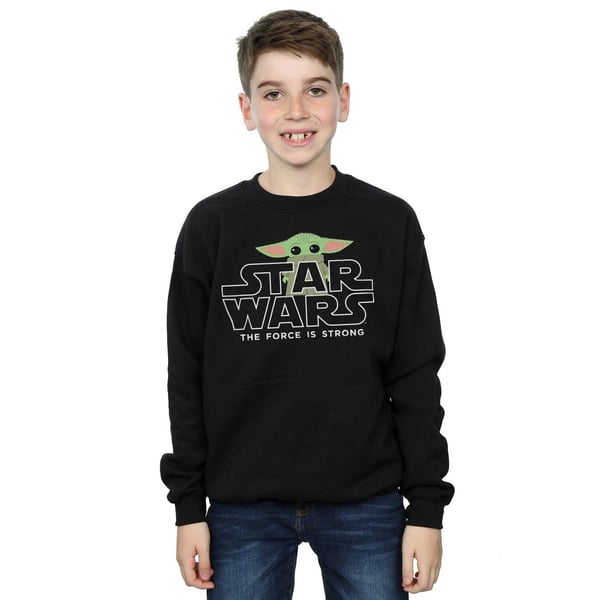 Star Wars Boys The Mandalorian The Child Strong Sweatshirt