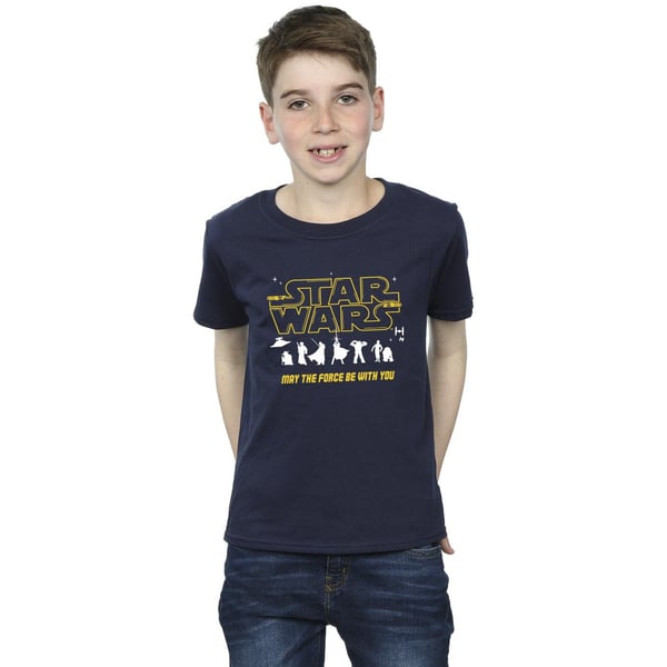 Star Wars Boys Silhouettes Force T-Shirt