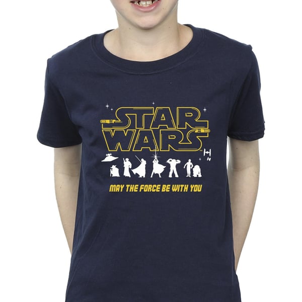Star Wars Boys Silhouettes Force T-Shirt