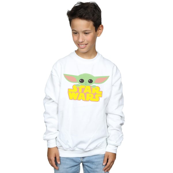 Star Wars Boys The Mandalorian The Child And Logo Sweatshirt