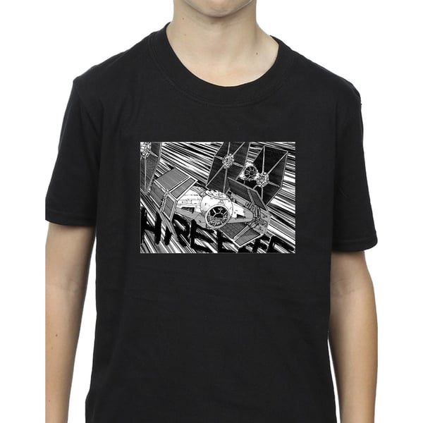 Star Wars Boys Anime Plane T-Shirt