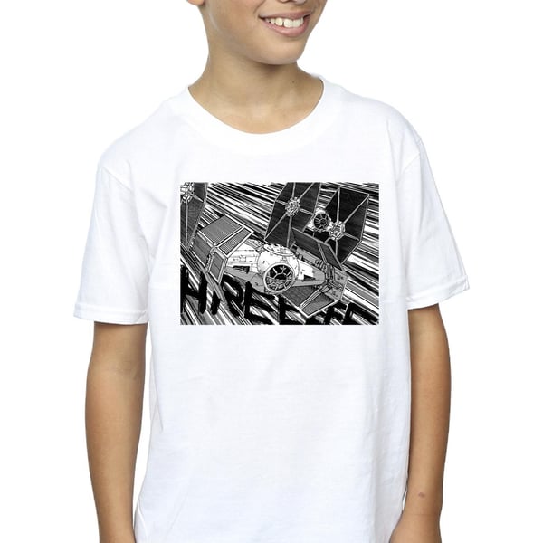 Star Wars Boys Anime Plane T-Shirt