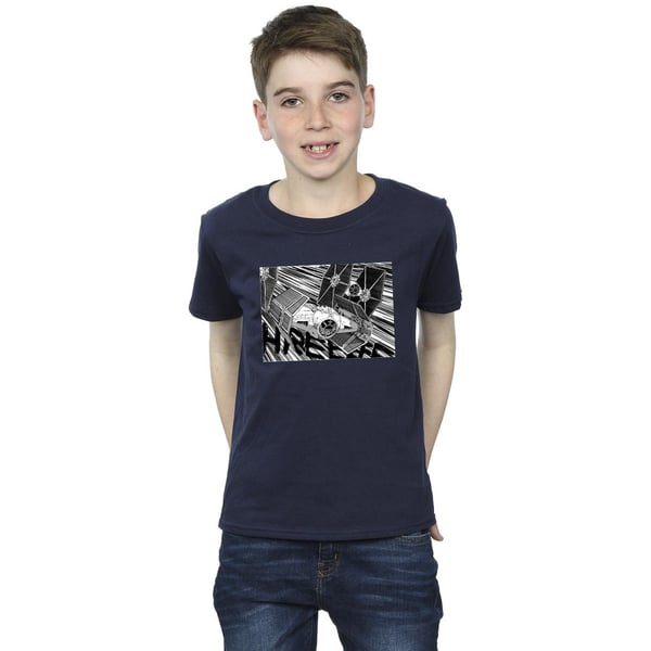 Star Wars Boys Anime Plane T-Shirt