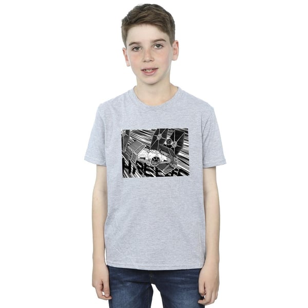 Star Wars Boys Anime Plane T-Shirt