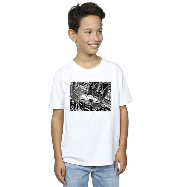 Star Wars Boys Anime Plane T-Shirt