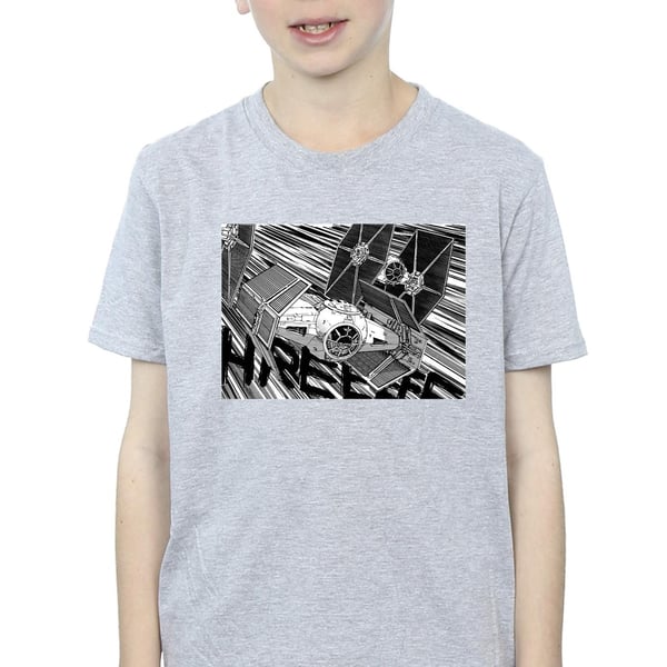 Star Wars Boys Anime Plane T-Shirt