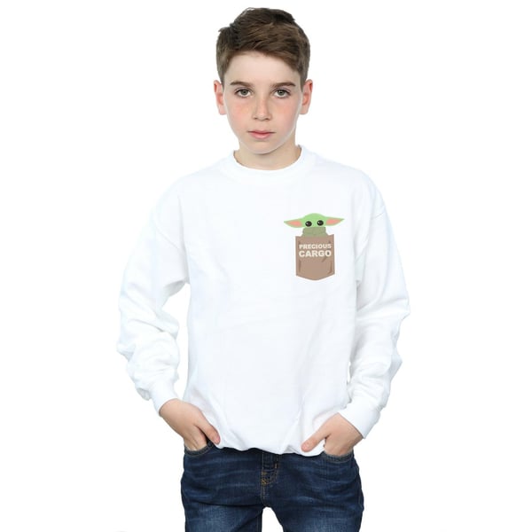 Star Wars Boys The Mandalorian The Child Cargo Pocket Sweatshirt