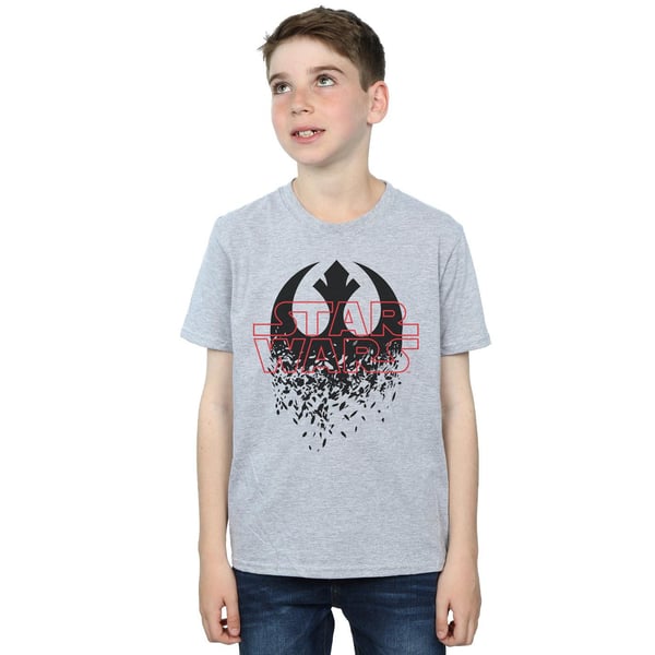 Star Wars Boys The Last Jedi Shattered Emblem T-Shirt