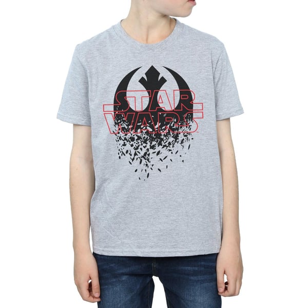 Star Wars Boys The Last Jedi Shattered Emblem T-Shirt