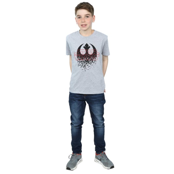 Star Wars Boys The Last Jedi Shattered Emblem T-Shirt