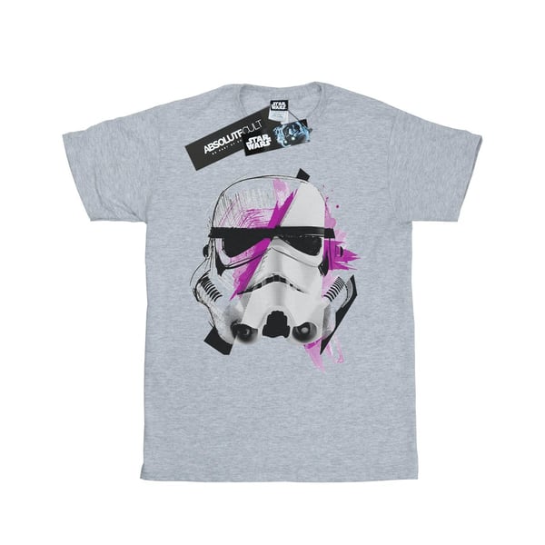 Star Wars Girls Stormtrooper Command Sketch Cotton T-Shirt