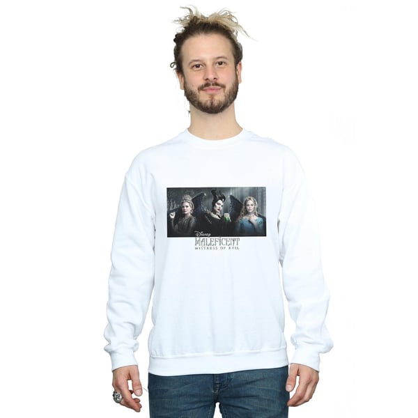 Disney Mens Maleficent Mistress Of Evil Character Poster Sweatshirt