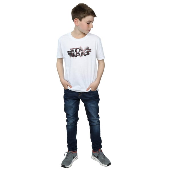 Star Wars Pojkar The Last Jedi Spray Logotyp T-shirt