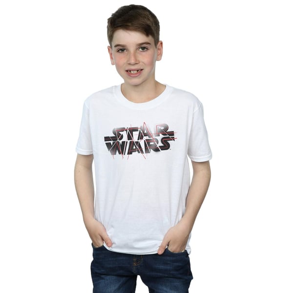 Star Wars Pojkar The Last Jedi Spray Logotyp T-shirt