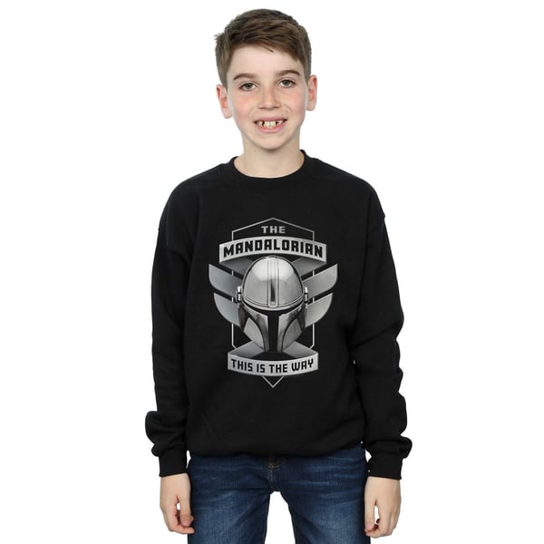 Star Wars Boys The Mandalorian This Is The Way Mando Sweatshirt