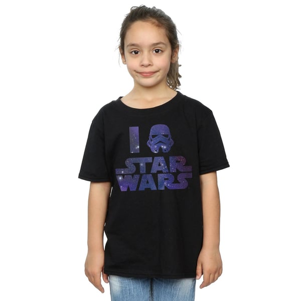 Star Wars Girls I Love Star Wars Cotton T-Shirt
