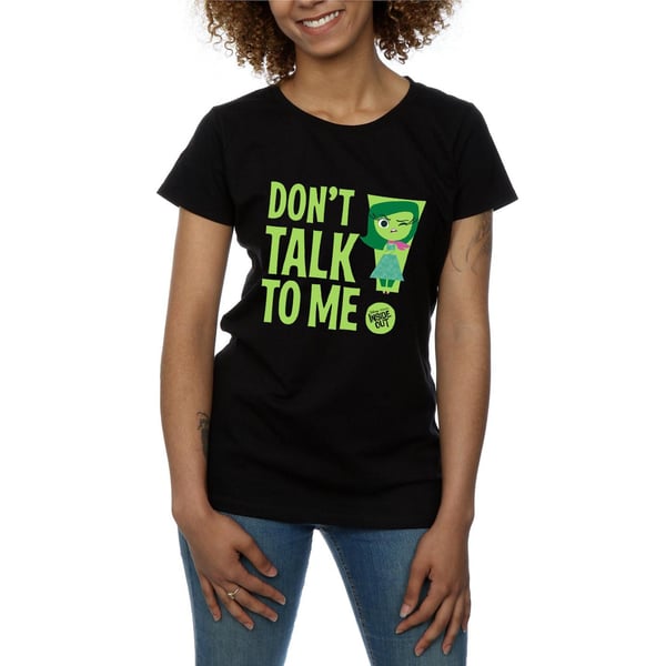 Disney Womens/Ladies Inside Out Don´t Talk to Me Cotton T-Shirt