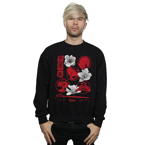 Disney Herr Mulan Filmikoner Sweatshirt