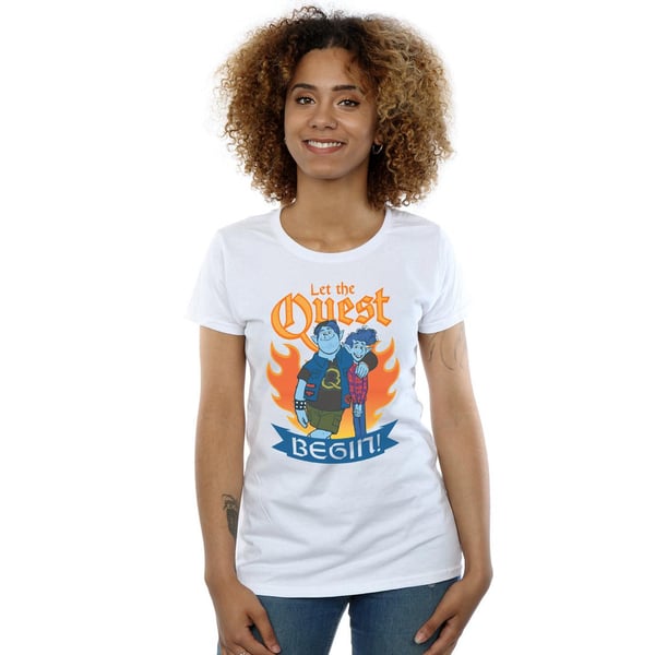 Disney Womens/Ladies Onward Let The Quest Begin Cotton T-Shirt