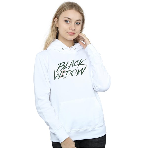 Marvel Womens/Ladies Black Widow Movie Alt Logo Hoodie