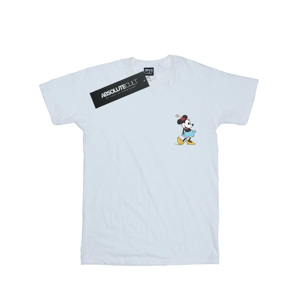 Disney Womens/Ladies Minnie Mouse Kick Chest Cotton Boyfriend T-Shirt