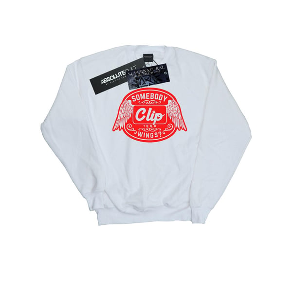 Supernatural Womens/Ladies Clip Your Wings Sweatshirt