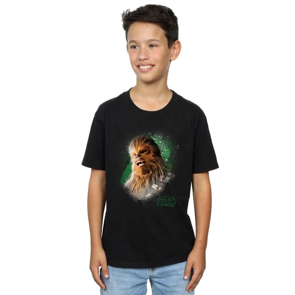 Star Wars Boys The Last Jedi Chewbacca Brushed T-Shirt