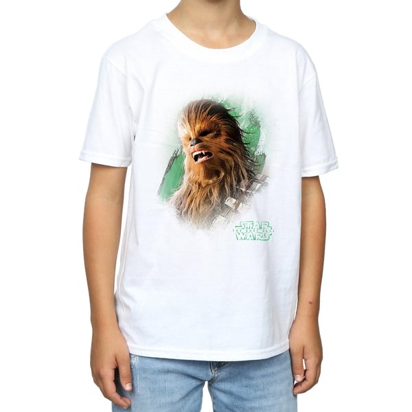Star Wars Boys The Last Jedi Chewbacca Brushed T-Shirt