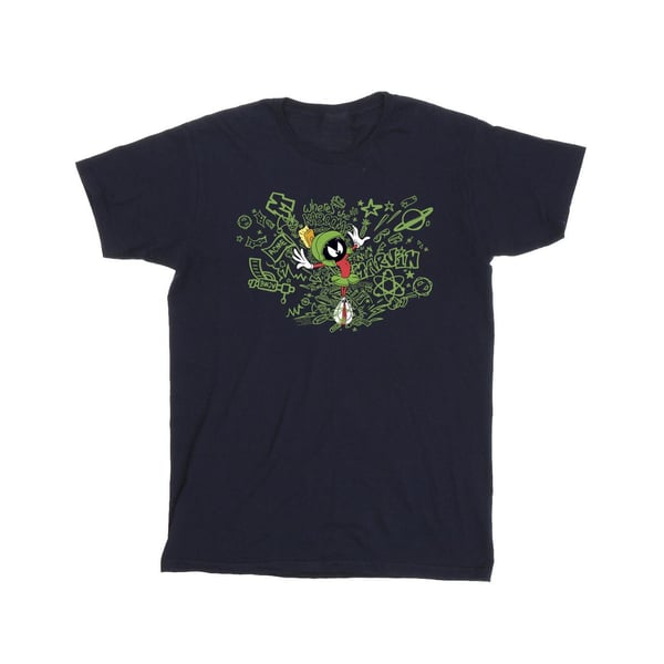 Looney Tunes Mens ACME Doodles Marvin Martian T-Shirt