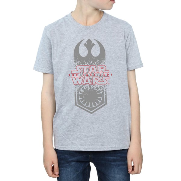 Star Wars Boys The Last Jedi Symbol Crash T-Shirt