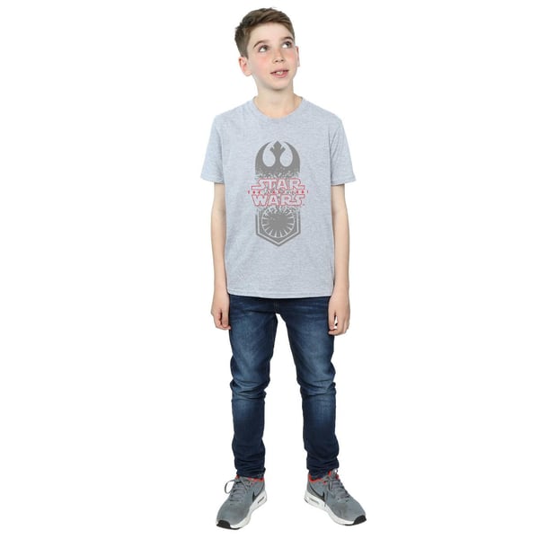 Star Wars Boys The Last Jedi Symbol Crash T-Shirt