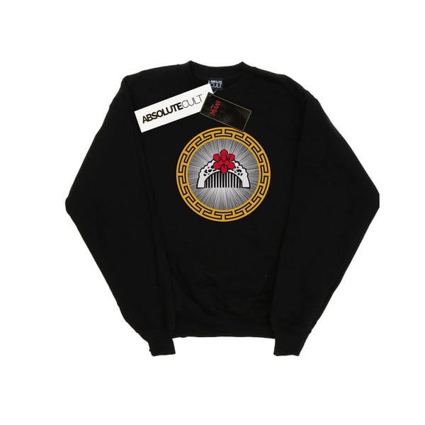 Disney Mens Mulan Movie Flower Comb Sweatshirt