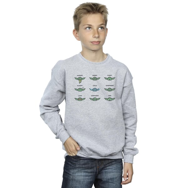 Star Wars Boys Mandalorian Grogu Mood Sweatshirt