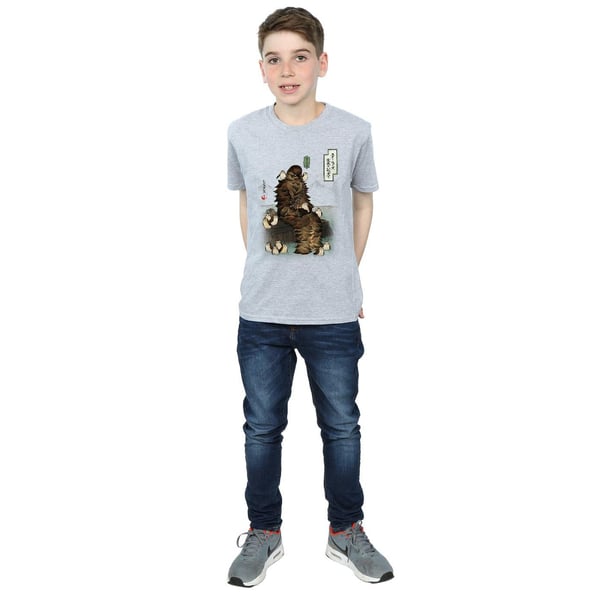 Star Wars Boys The Last Jedi Japanese Chewbacca Porgs T-Shirt