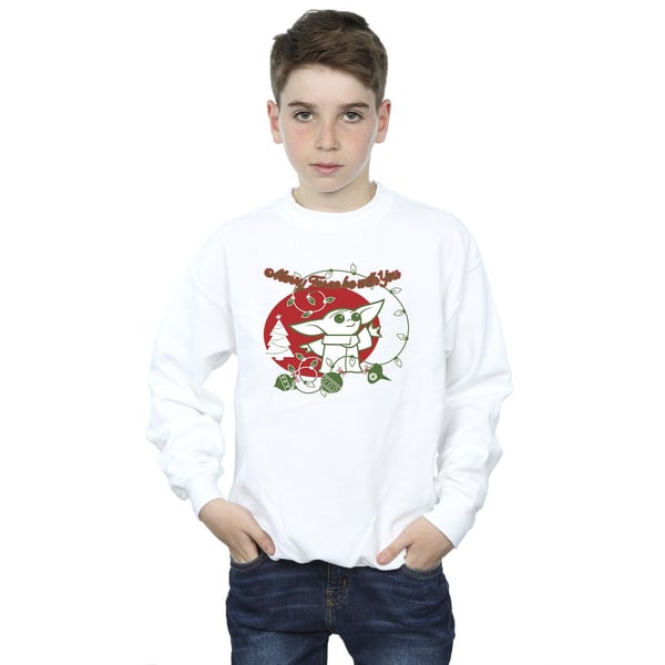 Star Wars The Mandalorian Boys Baby Yoda Force Be With You Sweatshirt
