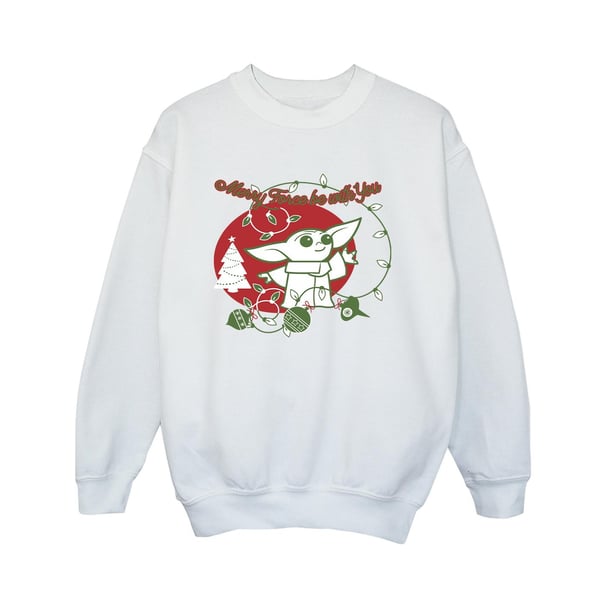 Star Wars The Mandalorian Boys Baby Yoda Force Be With You Sweatshirt