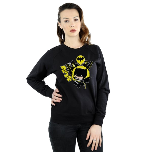 DC Comics Naisten Chibi Batman Swinging -collegepaita