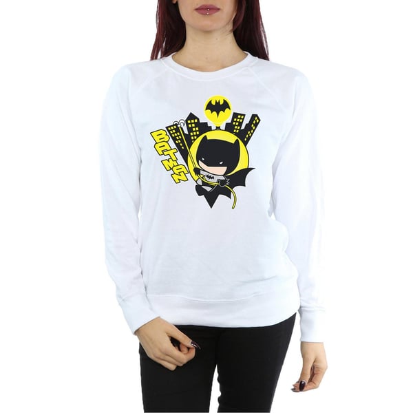 DC Comics Naisten Chibi Batman Swinging -collegepaita