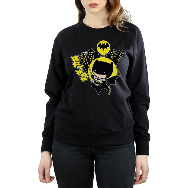 DC Comics Naisten Chibi Batman Swinging -collegepaita