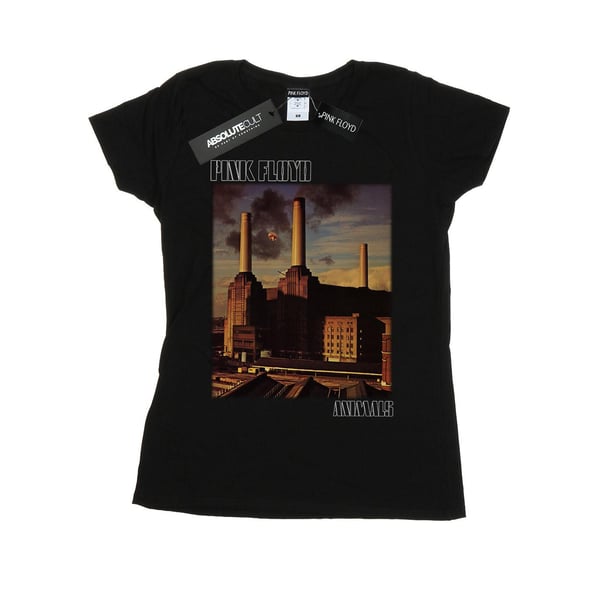 Pink Floyd Womens/Ladies Animals Poster Cotton T-Shirt