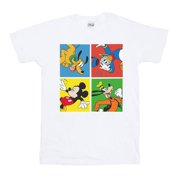 Disney Womens/Ladies Mickey Mouse Friends Cotton Boyfriend T-Shirt