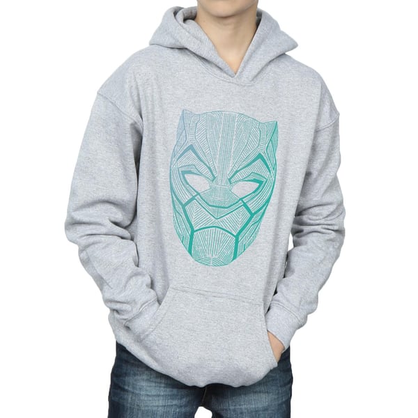 Marvel Boys Black Panther Tribal Mask Hoodie