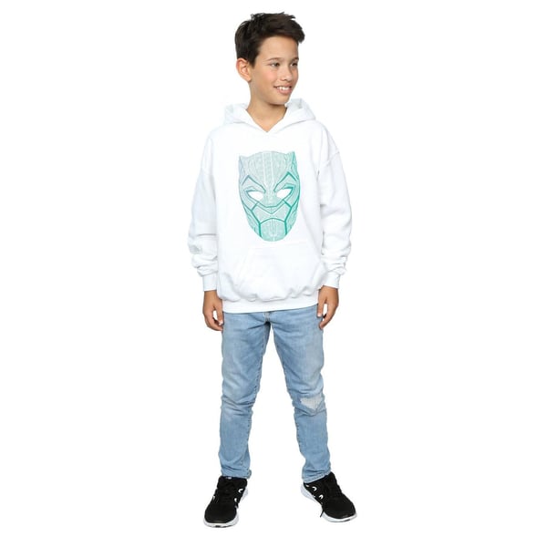 Marvel Boys Black Panther Tribal Mask Hoodie