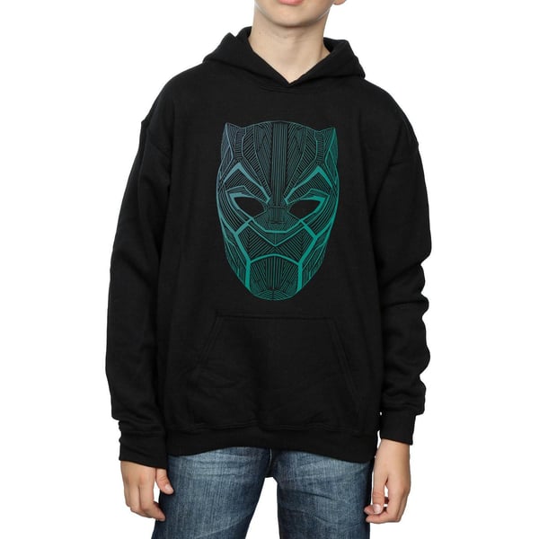 Marvel Boys Black Panther Tribal Mask Hoodie