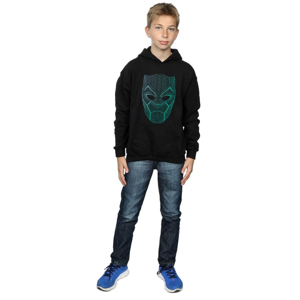 Marvel Boys Black Panther Tribal Mask Hoodie